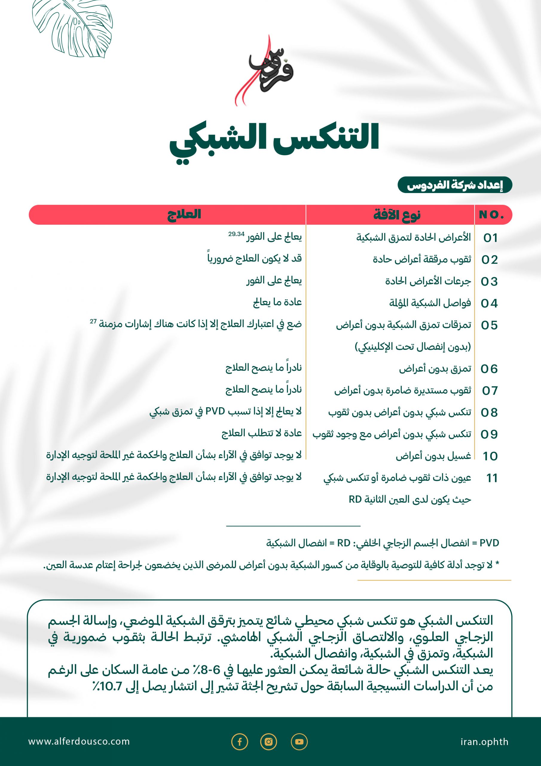 التنكس الشبكي 6 التنكس الشبكي