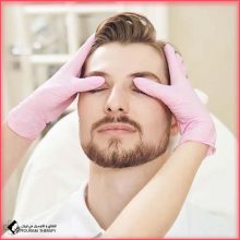 حقن البوتوكس لعلاج تدلي الجفون في مستشفى خدادوست شيراز